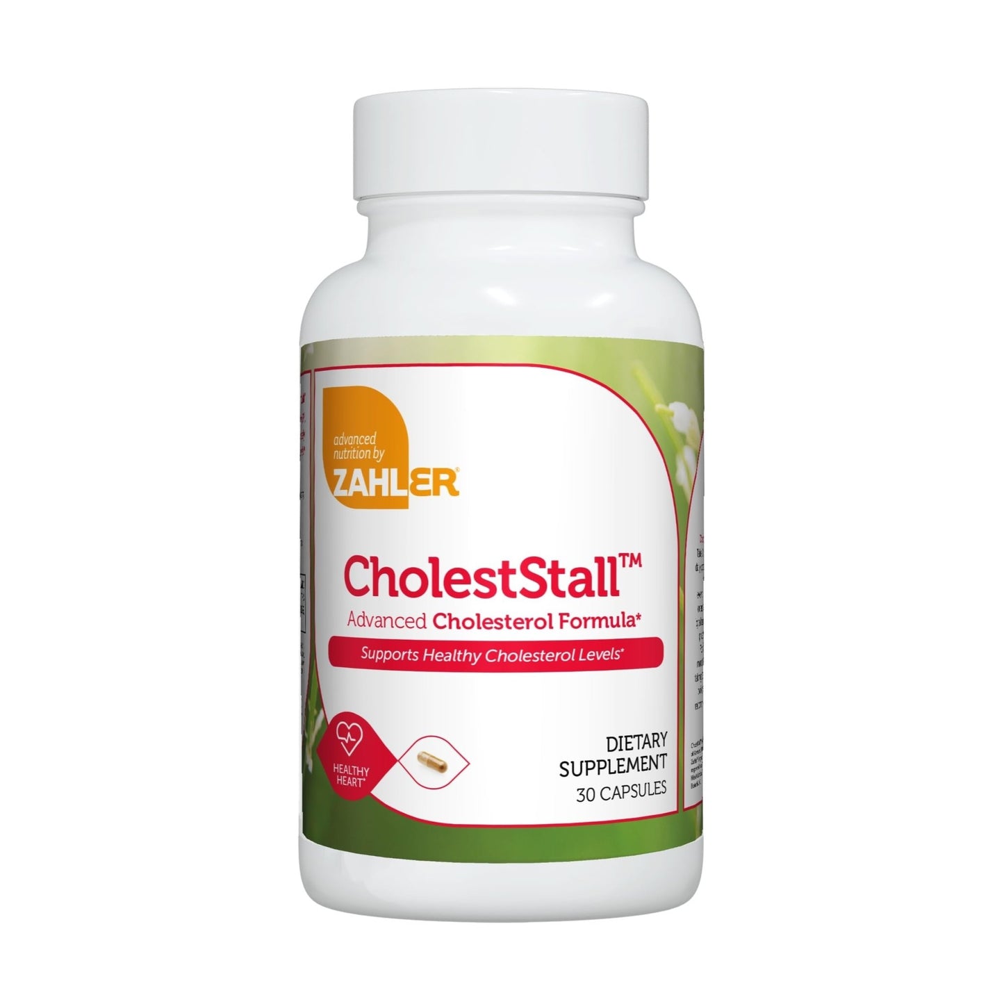 Zahler CholestStall, Cholesterol Support Supplement, Helps Maintain LDL, Certified Kosher, 30 Capsules - dailyvitalstore