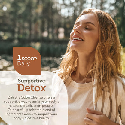 Zahler Colon Cleanse 10-Day Detox Cleanse - Cucumber Mint Flavor - Herbal Digestive Wellness - Colon Cleanser & Detox for Bowel Movement, Body Detox, Digestion Aid for Women and Men - 3.5 oz Jar - dailyvitalstore