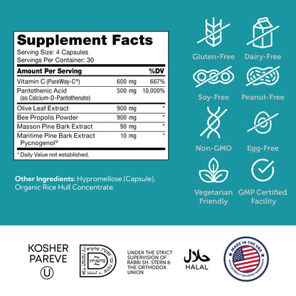 Zahler Immune Defense, Immune System Support, Certified Kosher, 120 Capsules - dailyvitalstore