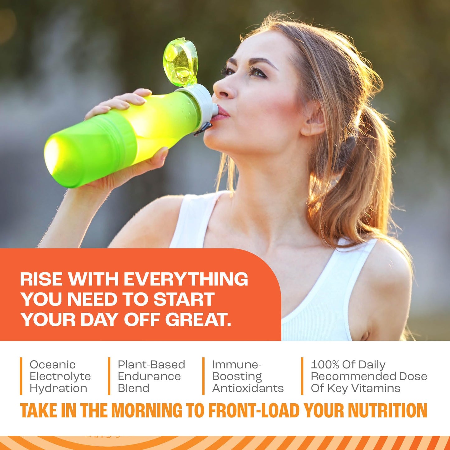 Zahler Mantra Rise, The Energy and Focus Supplement, Citrus Coconut Flavored, 30 Servings. - dailyvitalstore