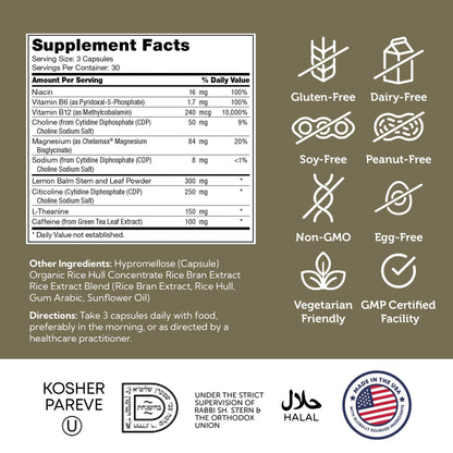 Zahler TeenFocus, Advanced Formula for Improved Focus & Concentration, Certified Kosher, 90 Capsules - dailyvitalstore
