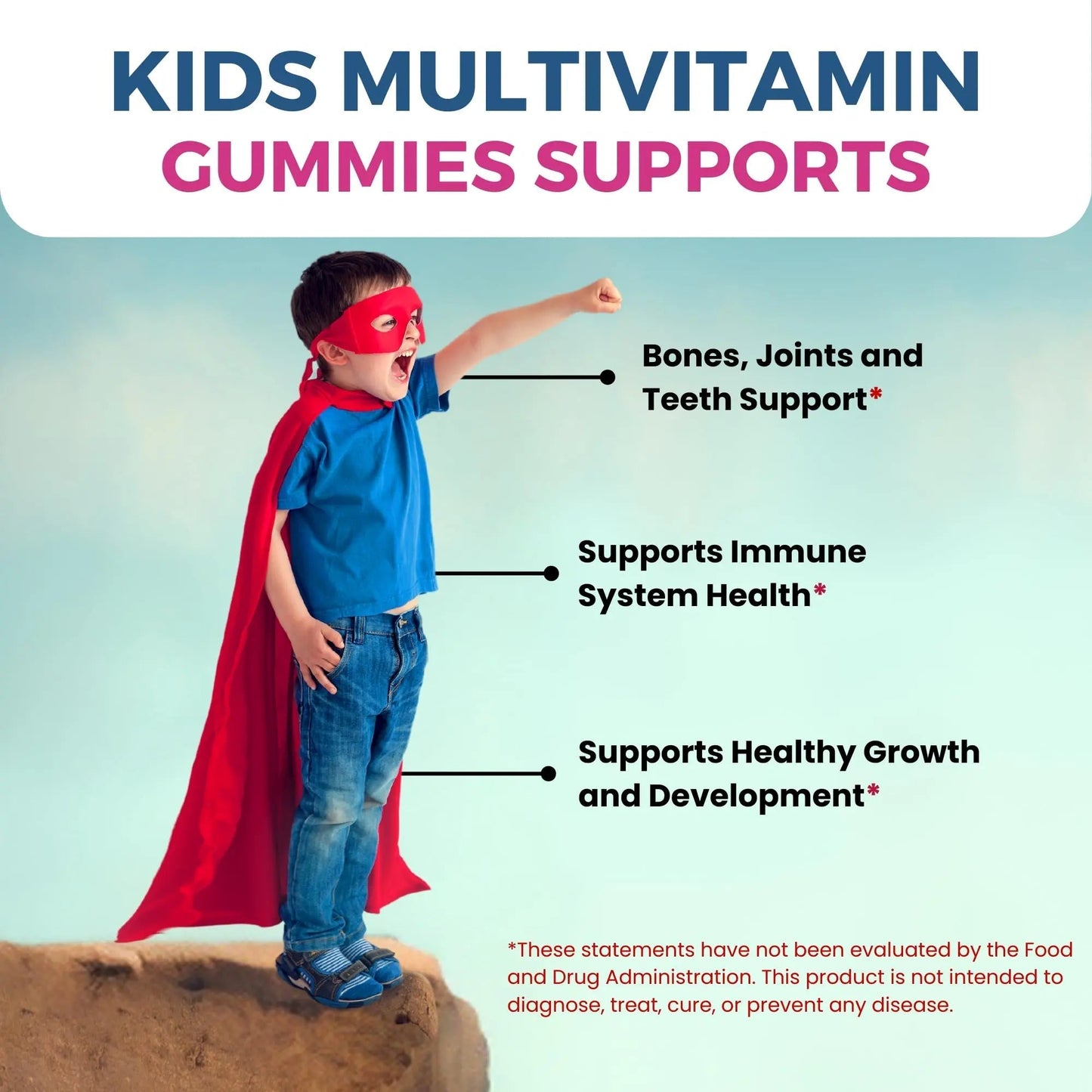 Zaytun Halal Vitamins for Kids Multivitamin Gummies, Naturally Sourced Vitamin A, C, D, E, B6, B12, Biotin - Vegetarian, No Gelatin - dailyvitalstore