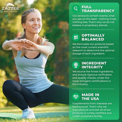 Zazzee Cranberry PACs, 72 mg PACs per Capsule, 2X Strength, 100% Soluble, 120 Vegan Capsules, 50:1 Extract, 18,200 mg Strength, Fast-Acting, Effective Urinary Tract Support, Made in The USA - dailyvitalstore