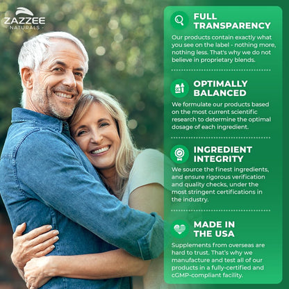 Zazzee Organic Lemon Balm 10:1 Extract, 180 Vegan Capsules, 6 Month Supply, Melissa Officinalis, Calm, Mood, Stress & Relaxation Support, Herbal Supplement, All-Natural, Non-GMO, Made in the USA - dailyvitalstore