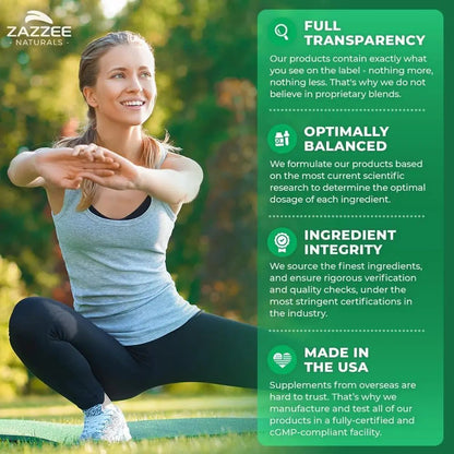 Zazzee USDA Organic Cranberry PACs and D-Mannose, 1000 mg D-Mannose, 36 mg Cranberry PACs, 120 Vegan Capsules, 2 Month Supply, Potent & Fast-Acting, All-Natural Urinary Tract Health Support, Non-GMO - dailyvitalstore