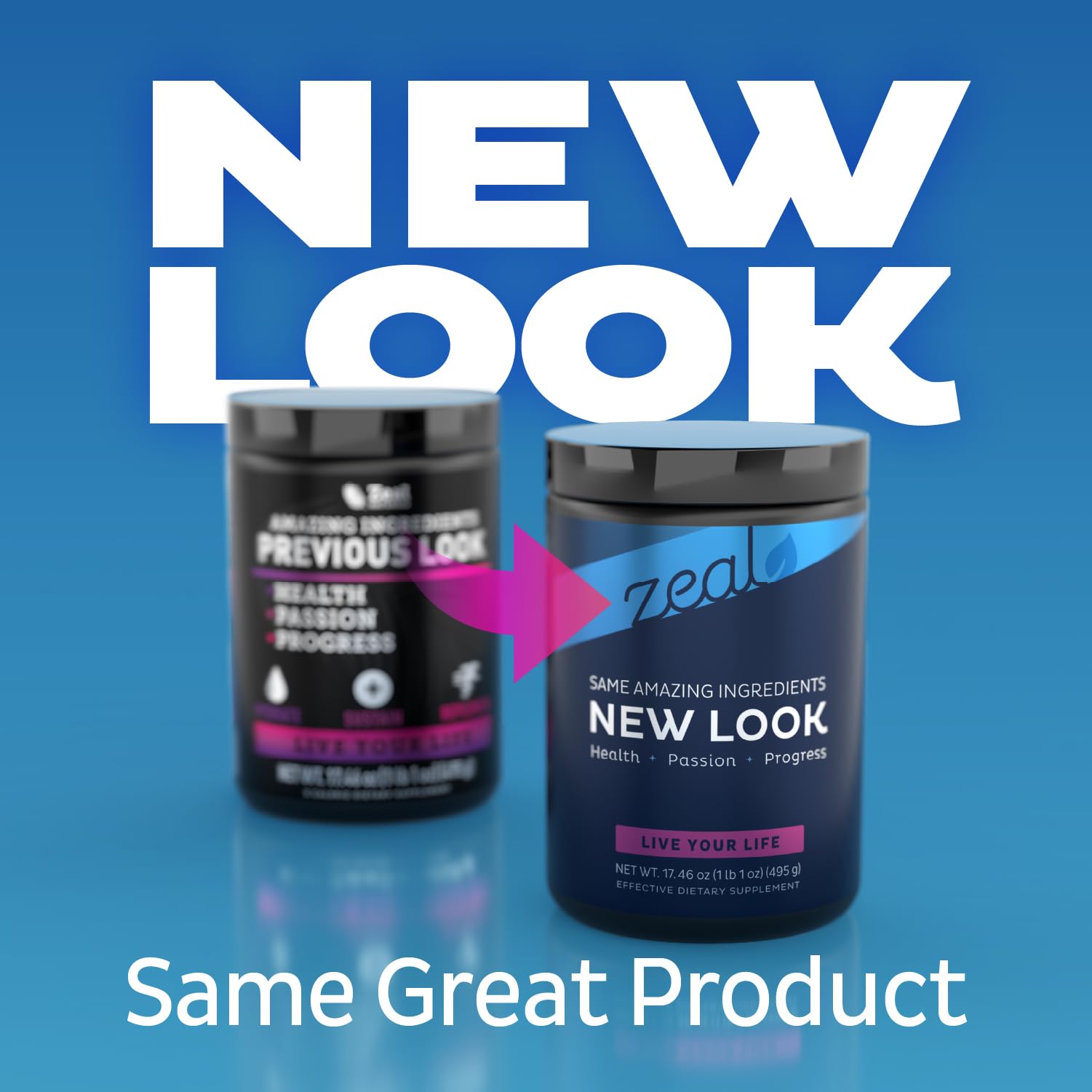 Zeal Electrolyte Powder - 90 Servings | Keto Electrolytes Powder | Zero Sugar, BCAAs, B-Vitamins | Potassium, Zinc, Magnesium - dailyvitalstore