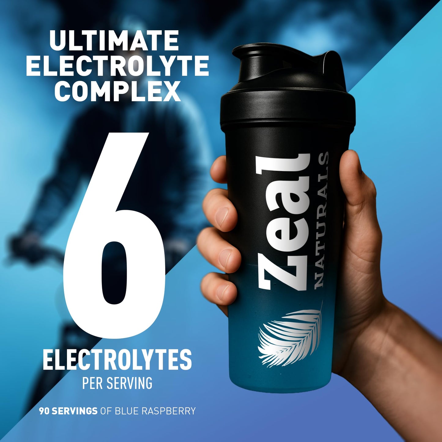 Zeal Electrolyte Powder - 90 Servings | Keto Electrolytes Powder | Zero Sugar, BCAAs, B-Vitamins | Potassium, Zinc, Magnesium - dailyvitalstore