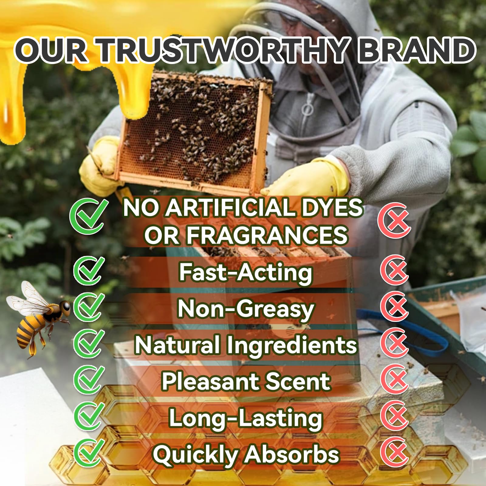 Zealand Bee Venom Professional Serum Treat, Joint & Muscle & Bone Relief Cream Gel- Soothing Effective Relief for Back, Neck, Hand, Foot, Knee, Muscle, Shoulder, Hip, Nerve, Vitamin B6, Aloe Vera, MSM - dailyvitalstore