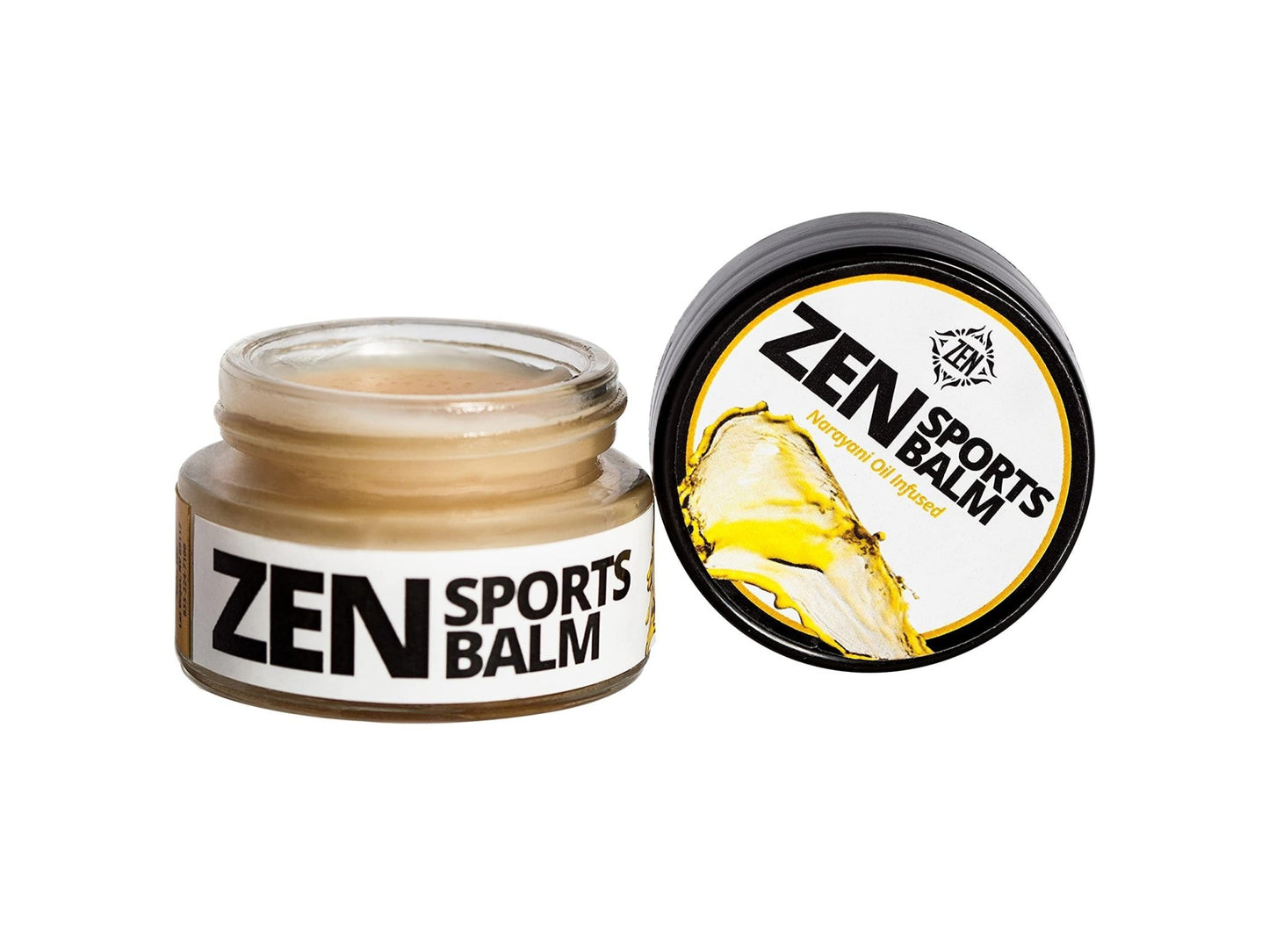 ZEN Sports Balm with Narayani Oil- Cramps, Backaches and Other Workout & Exercise Injuries, Fast-Acting (Pack of 3) - dailyvitalstore