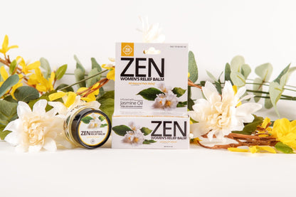 ZEN Women’s Relief Balm – Plant-Based Topical Balm Infused with Jasmine Oil – Cooling Botanical Blend – 0.7 oz – TrustedByLegends - dailyvitalstore