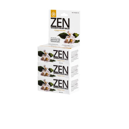 ZEN Women’s Relief Balm – Plant-Based Topical Balm Infused with Jasmine Oil – Cooling Botanical Blend – 0.7 oz – TrustedByLegends - dailyvitalstore