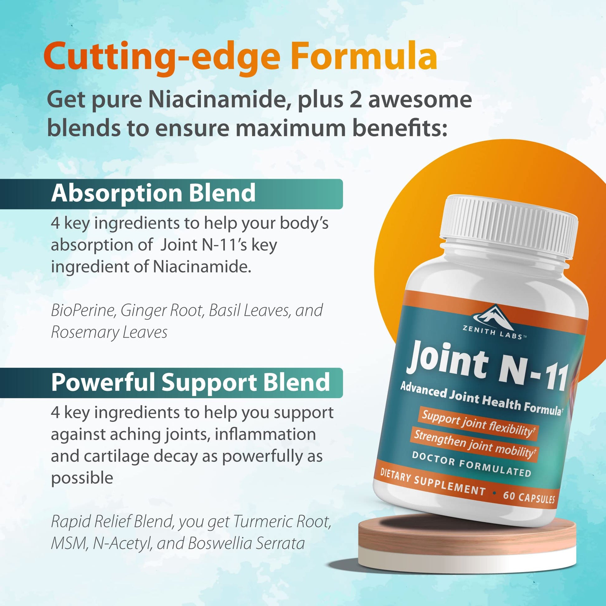 Zenith Labs Joint N-11 Joint Health Supplement - dailyvitalstore