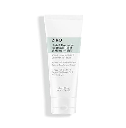 ZENMED Cool Relief - 2 oz Natural Herbal Cream with Organic Ingredients of Hemorrhoids Formula - dailyvitalstore