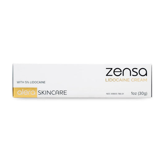 Zensa Numbing Cream 5% Lidocaine – Maximum Strength Topical Anesthetic with Vitamin E for Pain Relief from Hemorrhoids – Vegan, Cruelty-Free, Water-Based, Physiologic pH for Sensitive Skin – 30g - dailyvitalstore