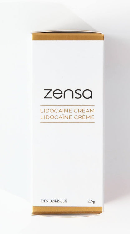 Zensa Numbing Cream 5% Lidocaine – Maximum Strength Topical Anesthetic with Vitamin E for Pain Relief from Hemorrhoids - Vegan & Cruelty-Free, Water-Based, Physiologic pH for Sensitive Skin 2.5 g - dailyvitalstore