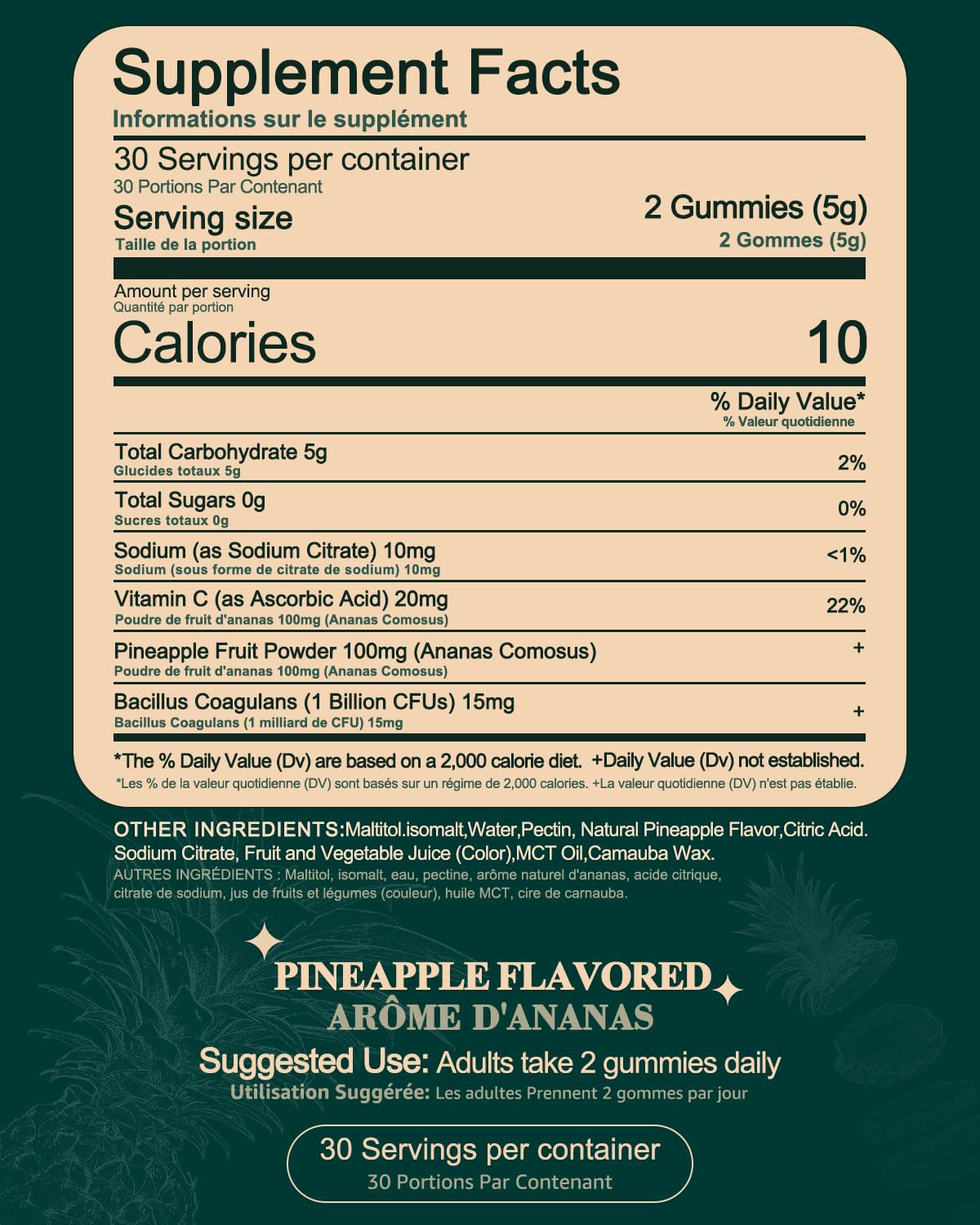 Zenvorica Premium Feminine Balance Gummies for Women - Hawaiian Pineapple pH Balance Probiotic Gummies for Odor and Flora Wellness, Immune Support, Vegan, 60 Count - dailyvitalstore