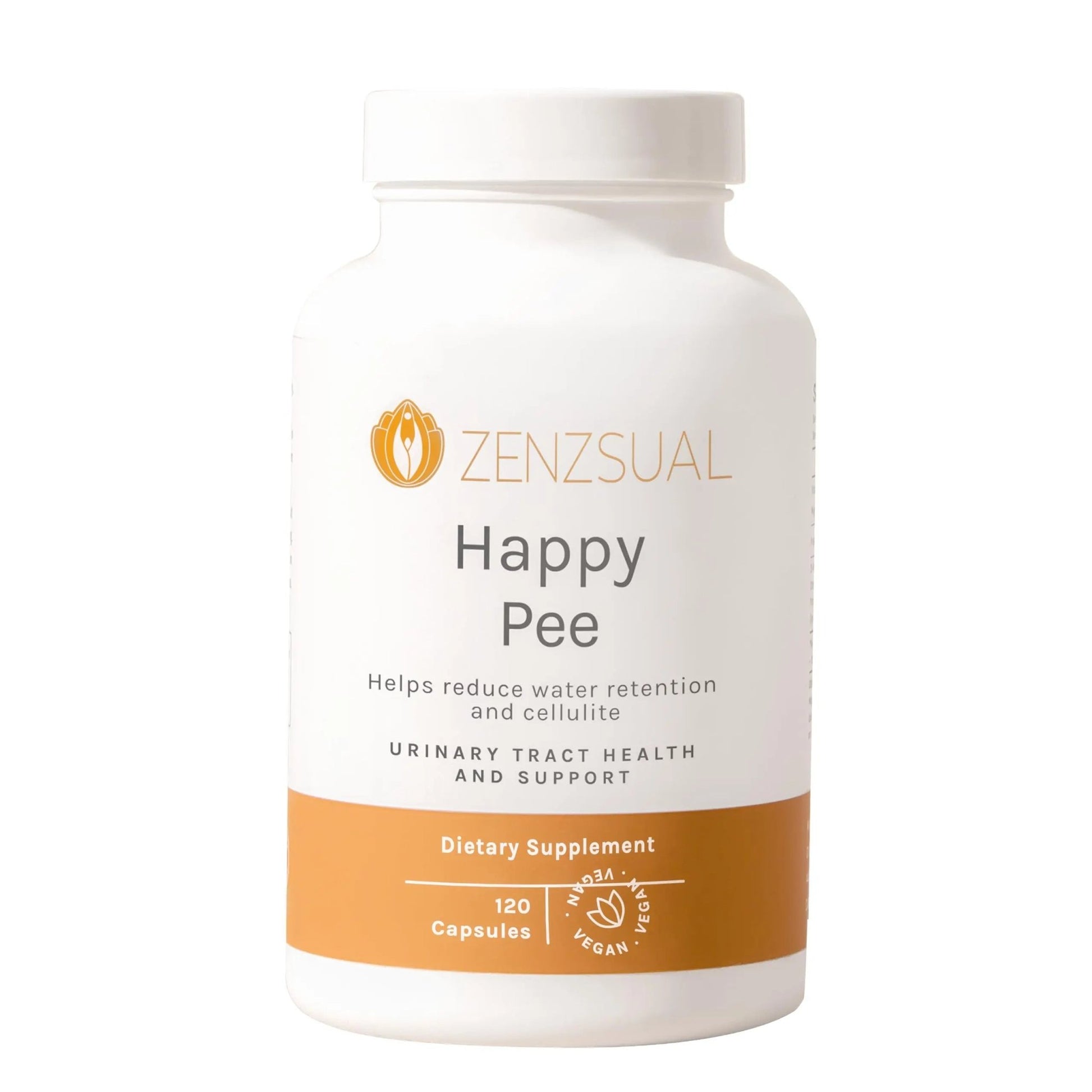 ZENZSUAL Happy Pee, 120 Capsules – Urinary Tract Support & Bladder Health Supplement with Cranberry, D-Mannose, Vitamin C and Oregano for Women and Men – Healthy Flow, Comfort & Fluid Balance - dailyvitalstore