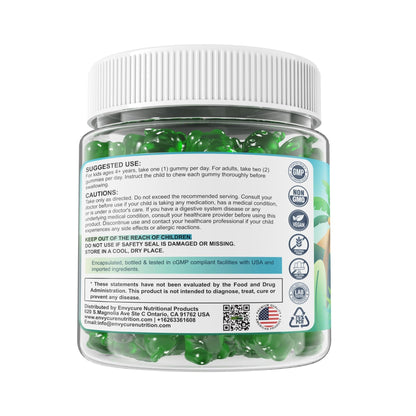 Zeolite Detox for kids & Adult-Sugar Free Zeolite Detox Gummies with Spirulina, Chlorella, Milk Thistle, Magnesium Glycinate, Calcium Citrate for Energy - dailyvitalstore