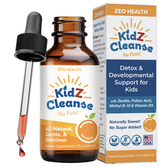Zeolite Detox for Kids with Folinic Acid + Methyl B12 + D3 | Methylation + Heavy Metal Detox Support Supplement | Promotes Behavioral, Focus - dailyvitalstore