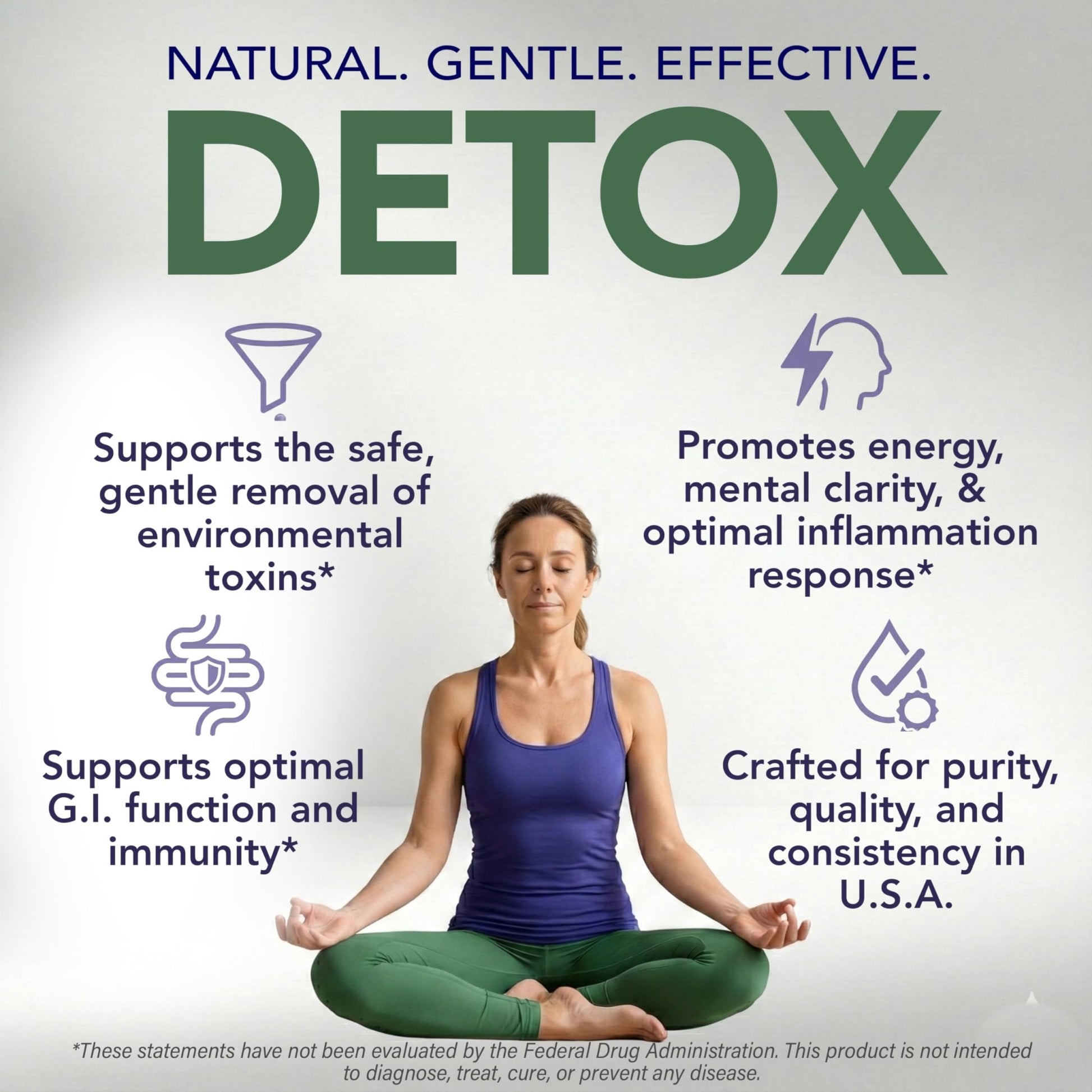 Zeolite Pure | Full Body Detox Cleanse for Women, Men, Adults | Supports Energy, Gut Health, Mental Clarity, & Optimal Inflammation Response - dailyvitalstore