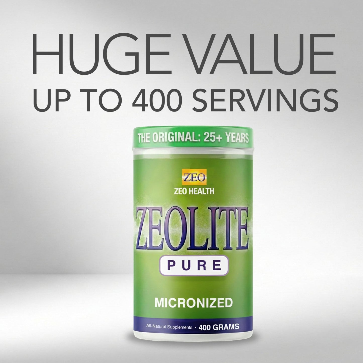Zeolite Pure | Full Body Detox Cleanse for Women, Men, Adults | Supports Energy, Gut Health, Mental Clarity, & Optimal Inflammation Response - dailyvitalstore