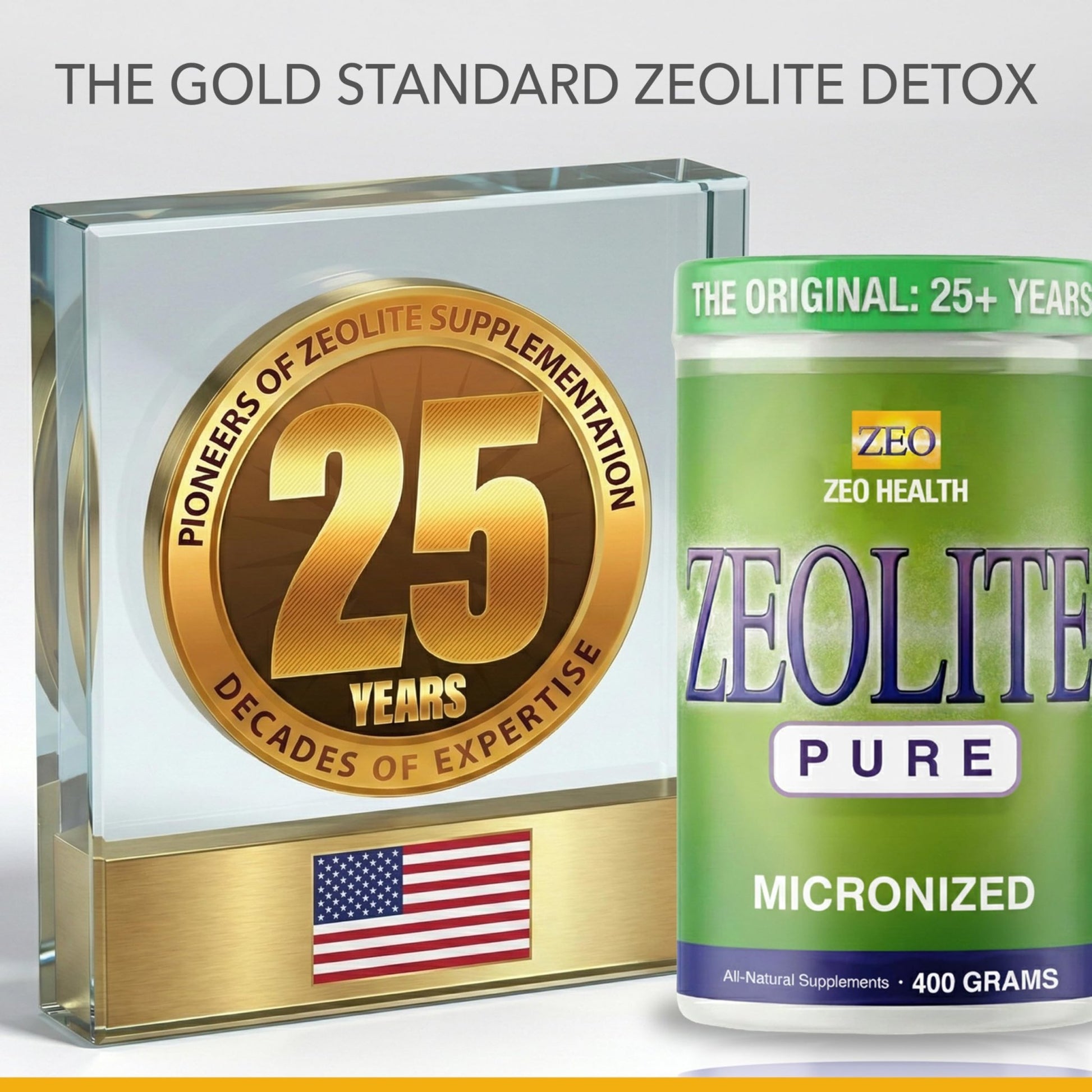 Zeolite Pure | Full Body Detox Cleanse for Women, Men, Adults | Supports Energy, Gut Health, Mental Clarity, & Optimal Inflammation Response - dailyvitalstore