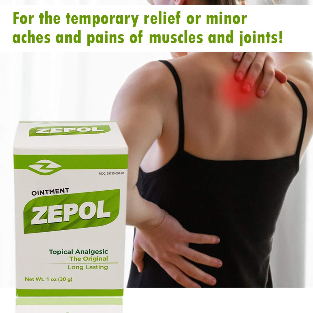 Zepol Topical Analgesic Ointment 1 oz. - dailyvitalstore
