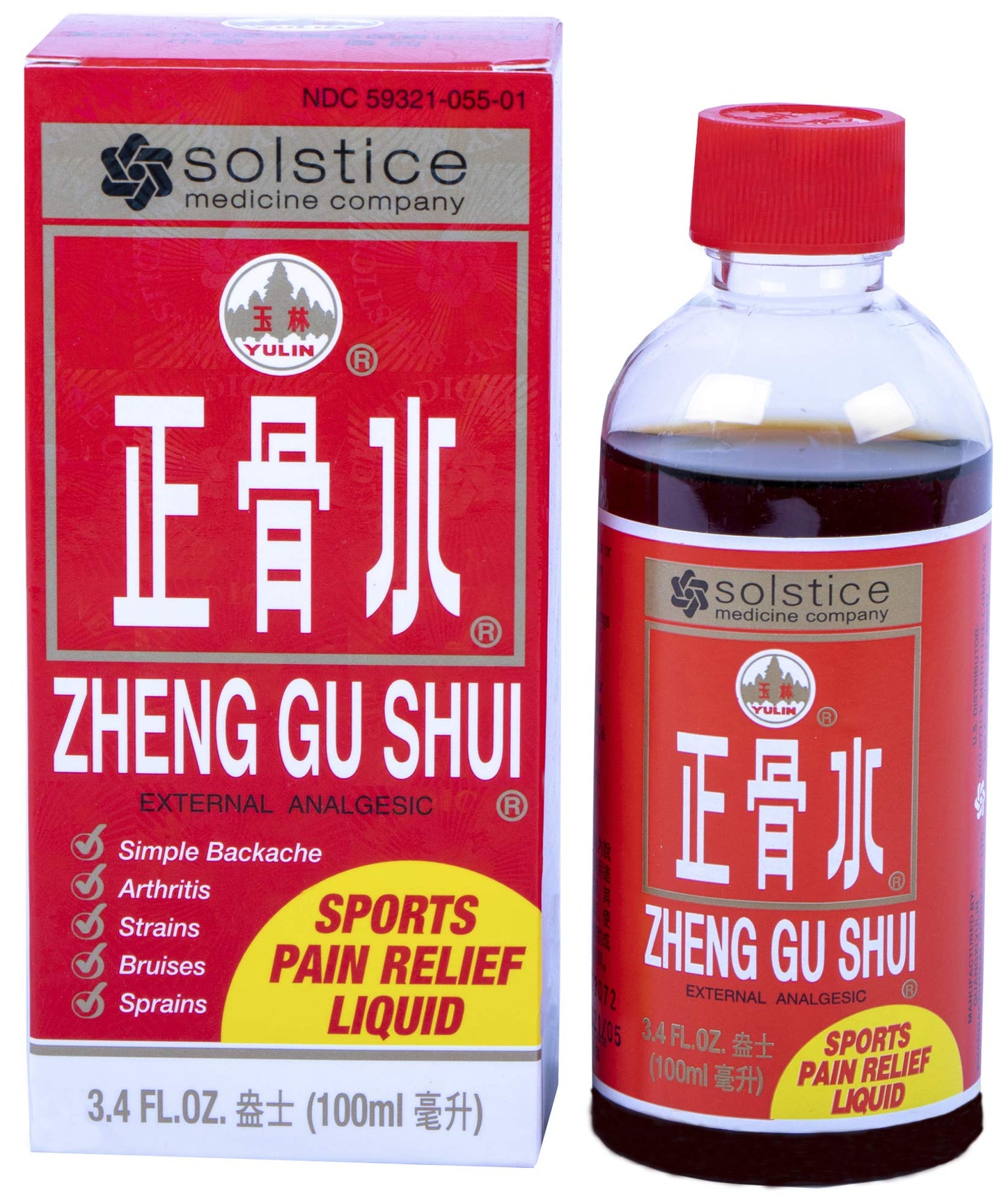ZHENG GU SHUI - External Analgesic Lotion, 3.4 Oz - dailyvitalstore