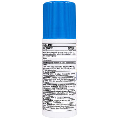 Zim's Max Freeze Muscle and Joint Pain Relief Roll-On - 3 oz, Pack of 4 - dailyvitalstore