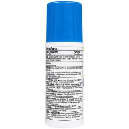 Zim's Max Freeze Pain Relief Roll On, 3 Ounces each (Value Pack of 8) - dailyvitalstore