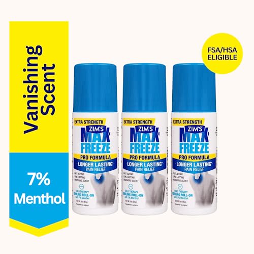 Zim's Max-Freeze Pro Formula Roll-on, 3Count - dailyvitalstore