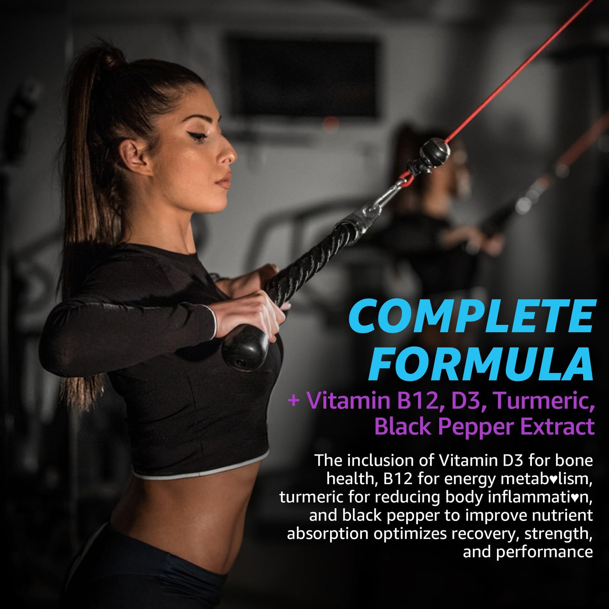 Zinc and Magnesium Supplement, Zinc Magnesium Aspartate Post Workout Gummies for Men Women, with Vitamin B6, B12, D3, Turmeric for Nighttime Recovery, Reduce Fatigue - dailyvitalstore