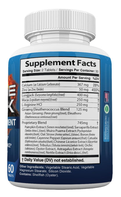 Zonata Horse Peak Dietary Supplements for Men - Horse Peak Supplement Naturally Enhance Performance, Endurance, and Energy Levels* - Horse Peak Pills - 60 Count - dailyvitalstore