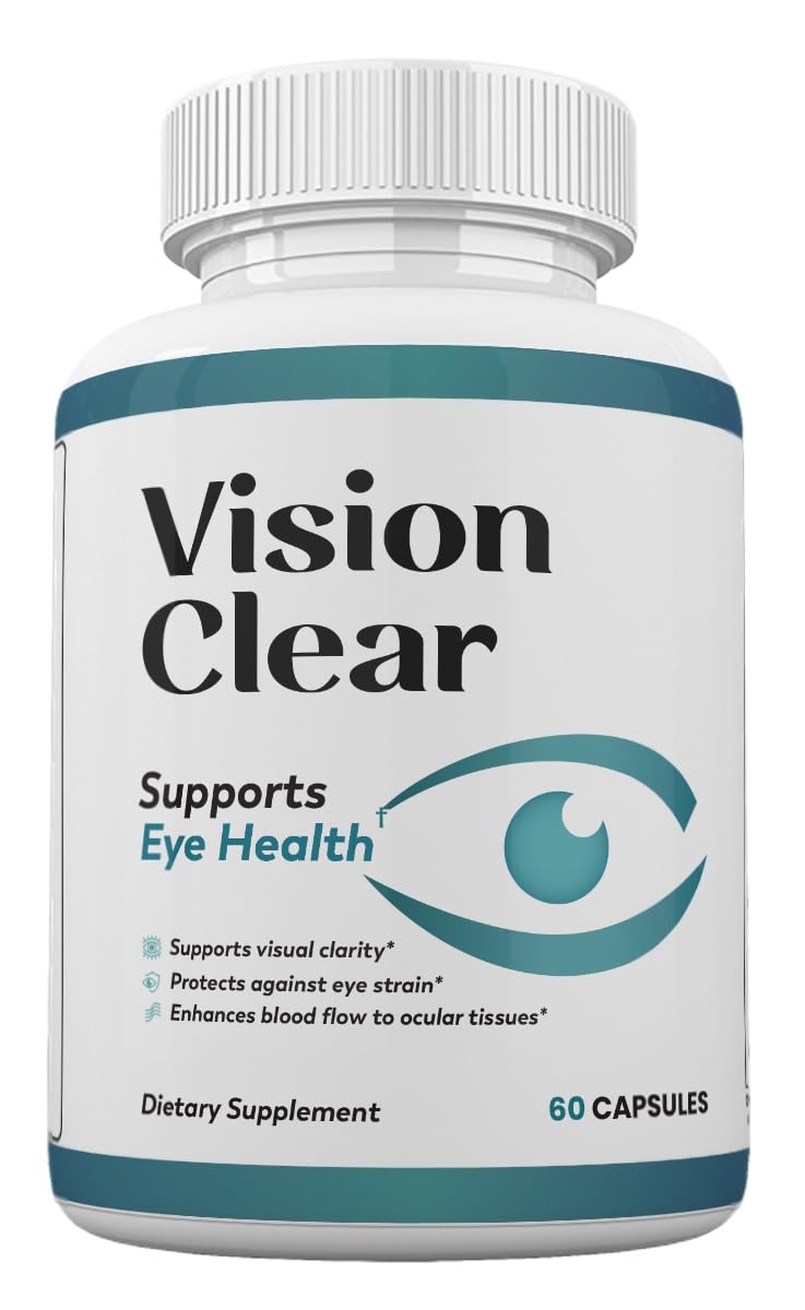 Zonata Vision Clear Eye Health Support Vitamins Pills, Vision Clear Supplement, 60 Capsules - dailyvitalstore