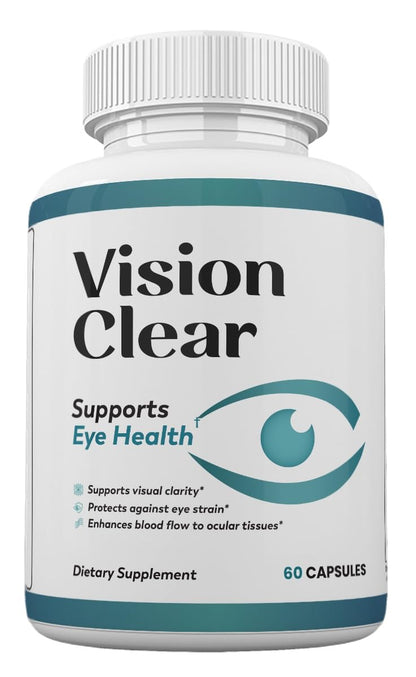 Zonata Vision Clear Eye Health Support Vitamins Pills, Vision Clear Supplement, 60 Capsules - dailyvitalstore