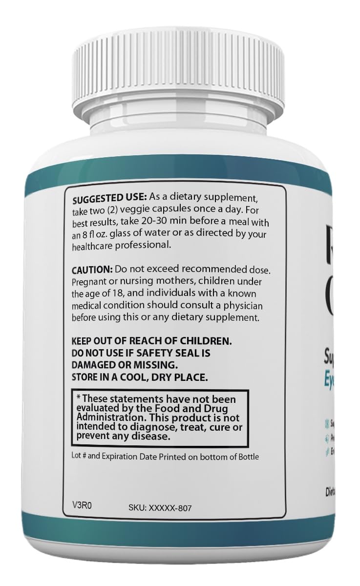 Zonata Vision Clear Eye Health Support Vitamins Pills, Vision Clear Supplement, 60 Capsules - dailyvitalstore
