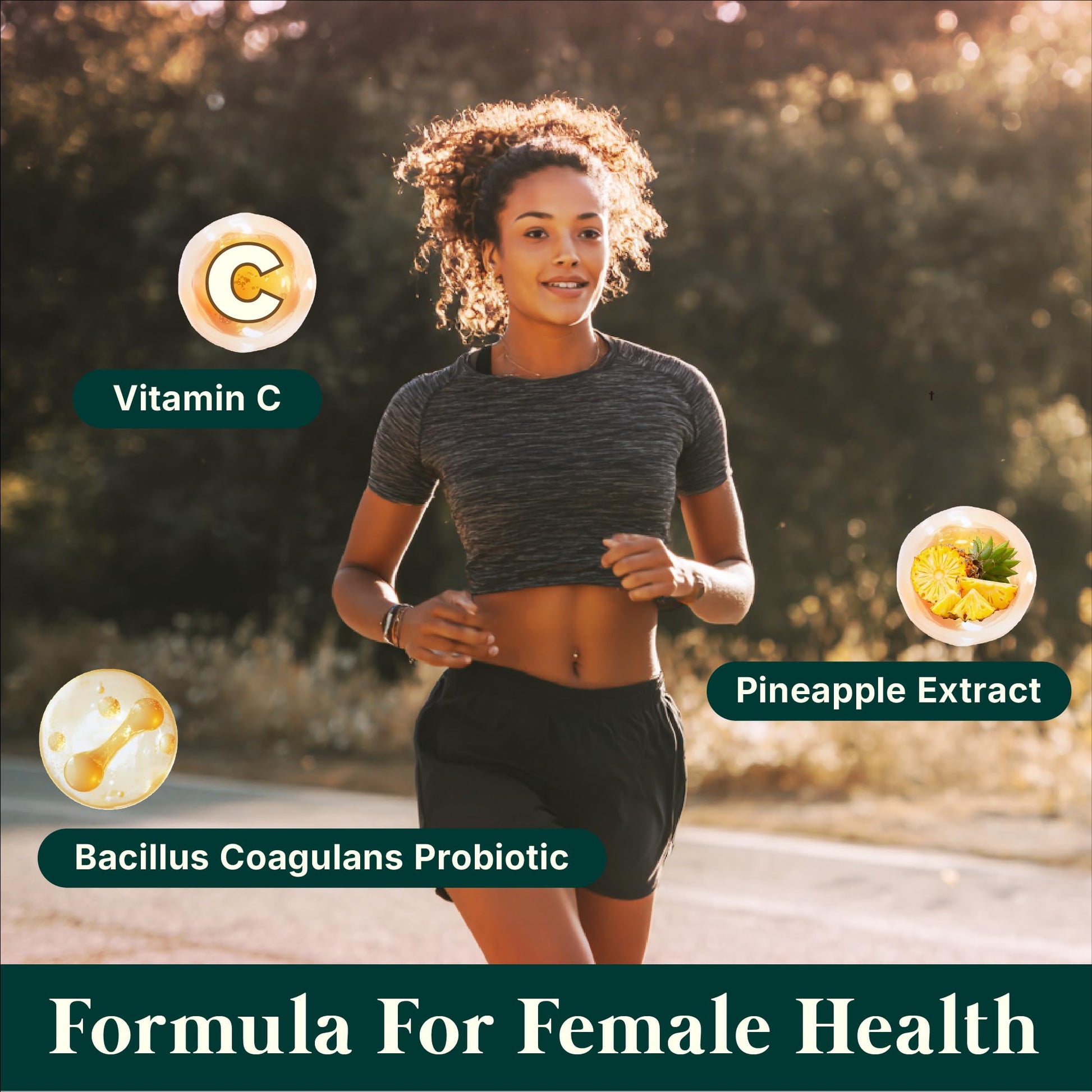 Zontixyrl Premium Feminine Balance Gummies Women - Pineapple Gummies for Women pH Probiotic and Immune Support Vegan Gluten Free 60 Gummies 30 Servings - dailyvitalstore