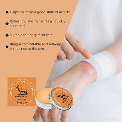 ZQDXSYN Neuro Balm, Joint & Muscle Soothing Cream, Joint Care Soothing Cream, Daily Body Care & Muscle Care (3PCS) - dailyvitalstore