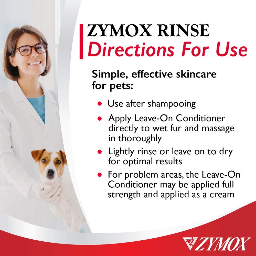 Zymox Leave On Conditioner for Pets, 12 fl oz - dailyvitalstore