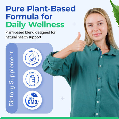 Zyzven Naturals Blood Sugar Support Supplement – 60 Vegan Capsules | Herbal Supplement with Moringa, Cinnamon, Ginger, Neem & Fenugreek | Plant-Based Wellness Supplement - Serving: 2 Capsules/Day - dailyvitalstore
