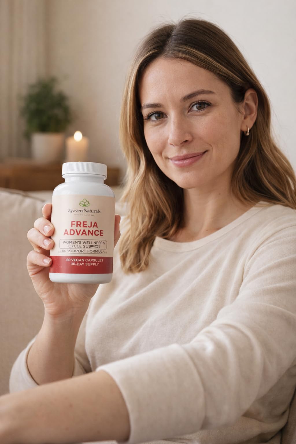 Zyzven Naturals Freja Advance – Women’s Wellness & Cycle Support Supplement – Myo-Inositol, Maca, Vitex, Shatavari, NAC, Zinc & Chromium – 60 Vegan Capsules – 30 Day Supply - dailyvitalstore